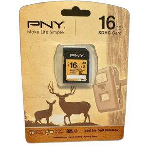 5/$25 PNY 16GB SDHC Card NWT NIP